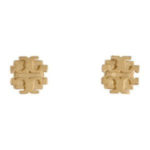 Tory Burch TT Logo Stud Earrings